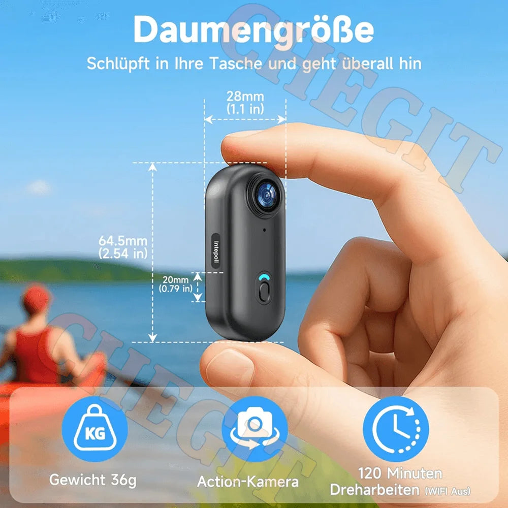 Vlogcap™ mini pov camera