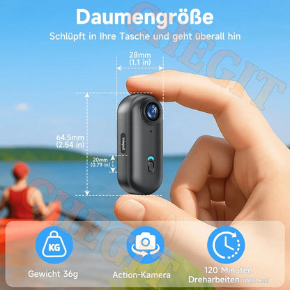 Vlogcap™ mini pov camera