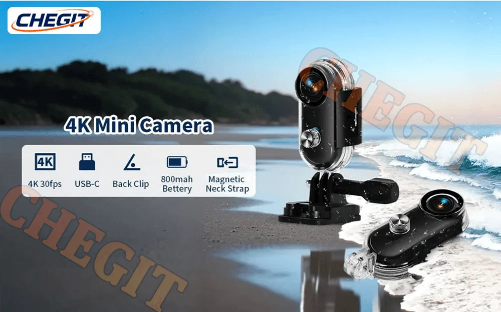 Vlogcap™ mini pov camera